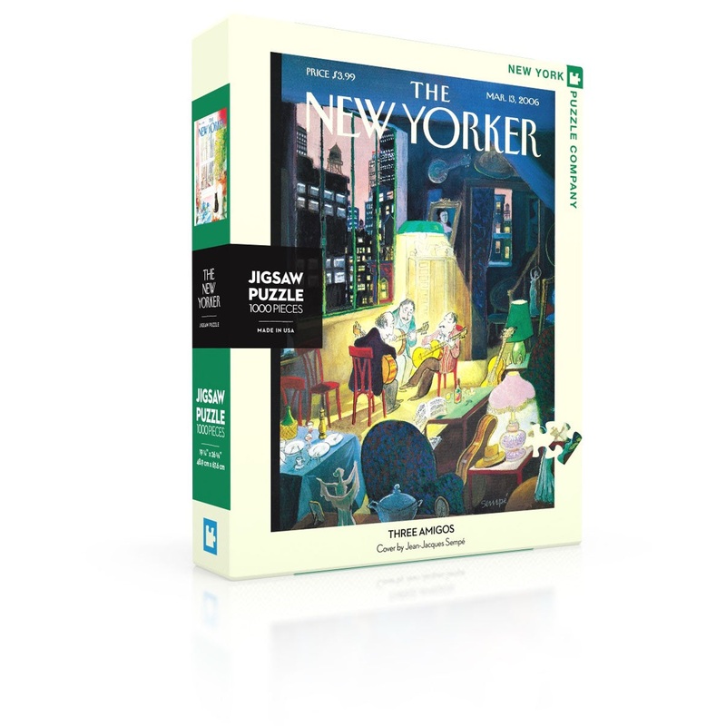 New Yorker Puzzle - 1000 Pc Puzzle - Three Amigos