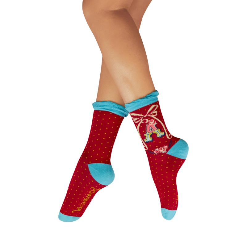 A-Z Ankle Socks
