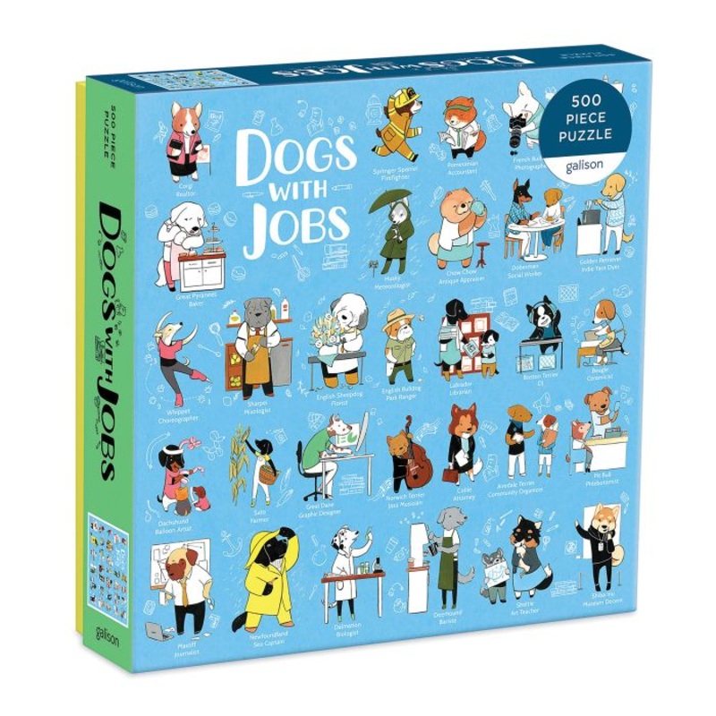 Dogs With Jobs Puzzle 500pcs