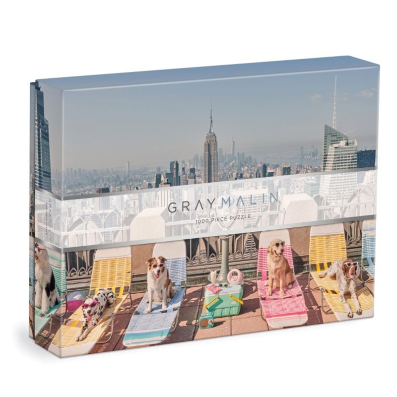 Gray Malin The Dogs of New York City Puzzle 1000pcs