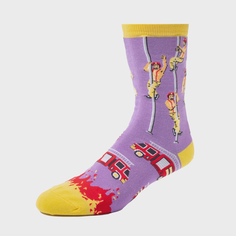 Hot Stuff - Fireman Socks