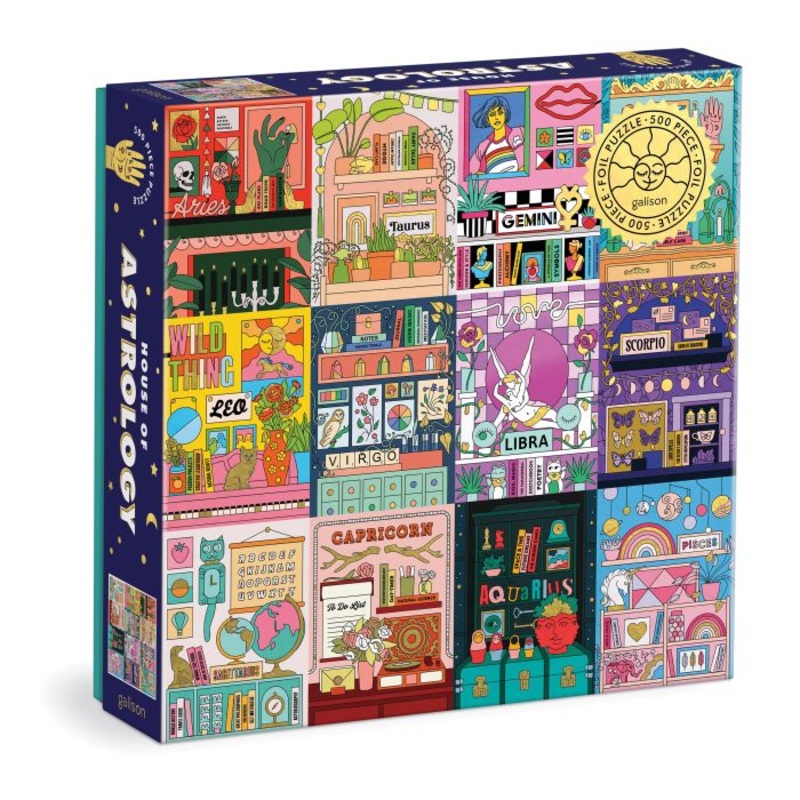 House of Astrology Foil Puzzle 500pcs