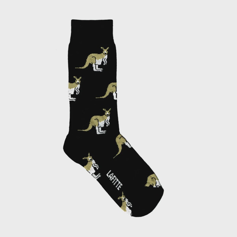 Kangaroo Socks  Black
