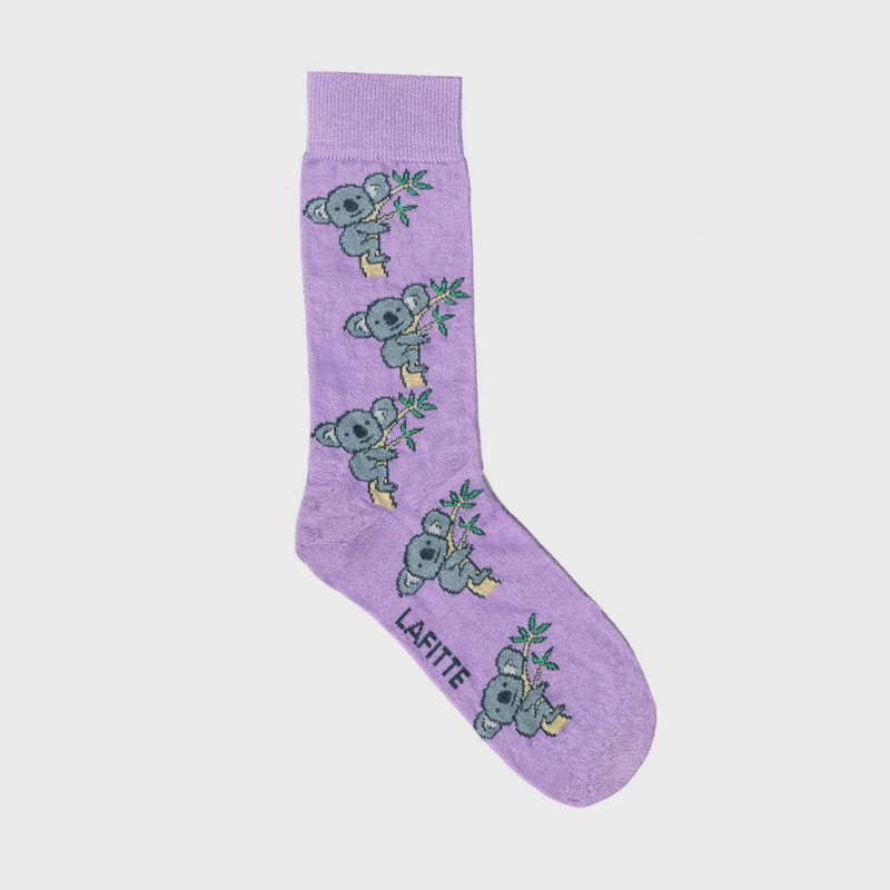 Koala Socks  Mauve