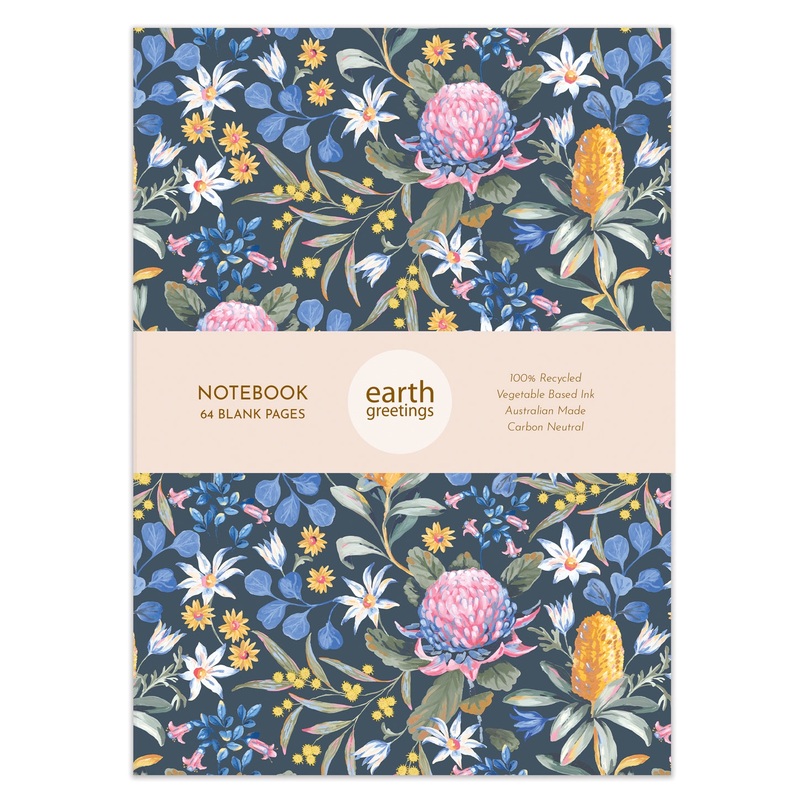 A5 Notebook (Blank) - Bushwalk