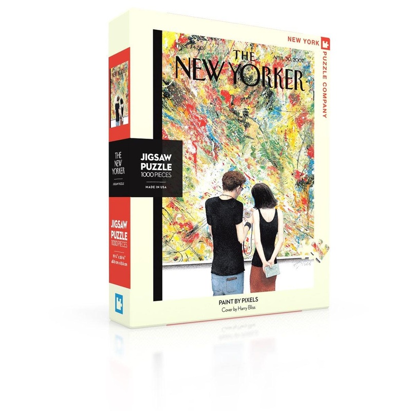 NEW YORKER PUZZLE - 1000 PC Paint by Pixels
