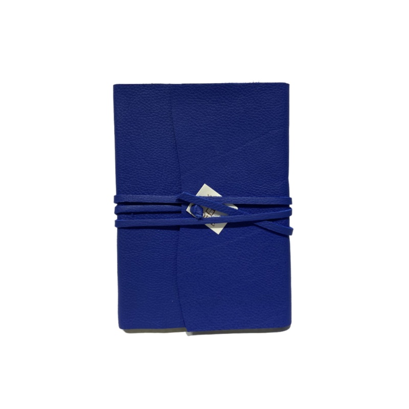 Wrap Leather Journal Medioevalis - Royal Blue Large 17 * 25cm