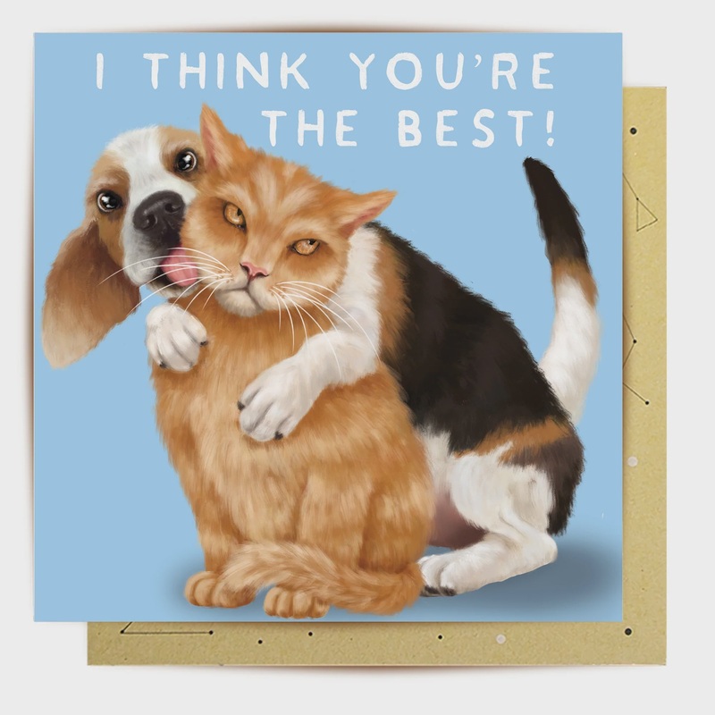 Card - Cat Dog
