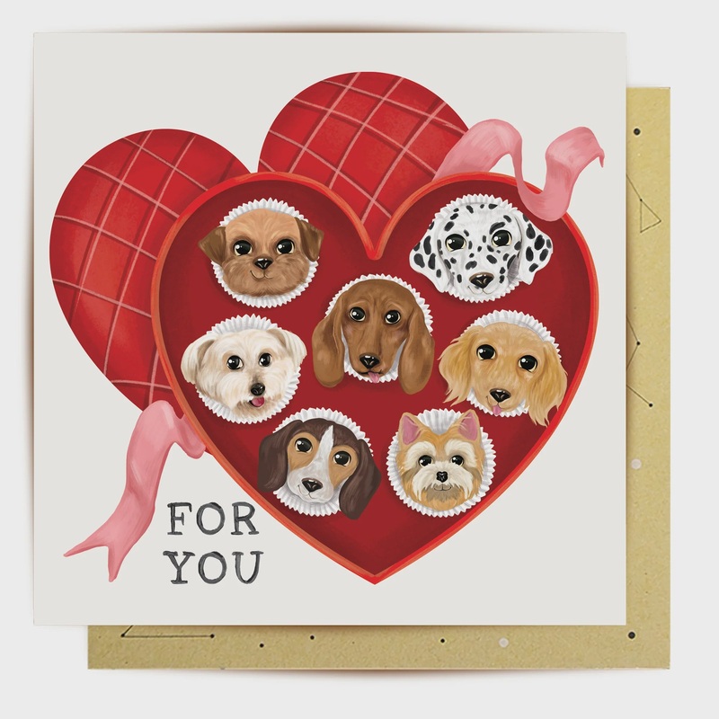 Card - Chocolate Dogs