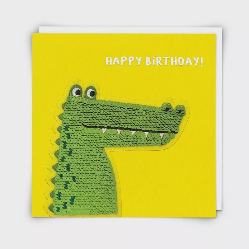 Card - Crocodile