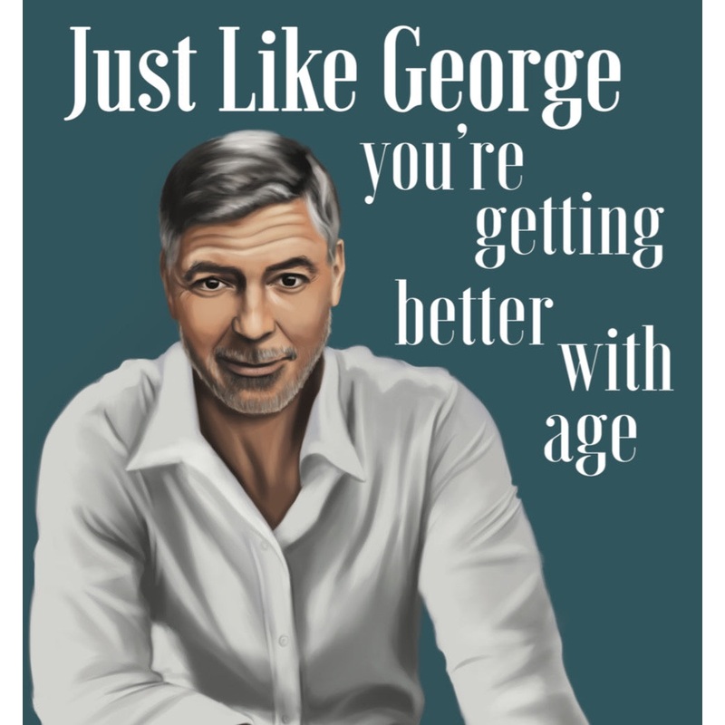 Card - Just Like George