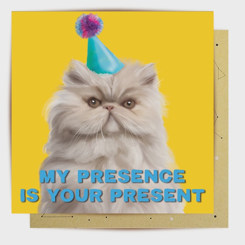 Card - My Presence Is Your Present