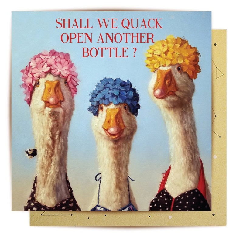 Card - Quack Open A Bottle