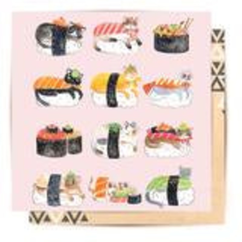 Card - Sushi Cats