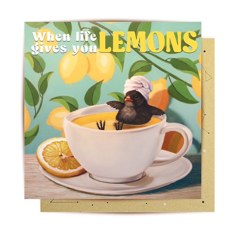 Card When Life Gives You Lemons