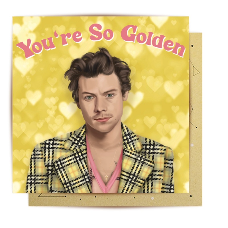 Card You're So Golden