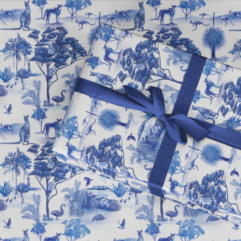 Flat Wrapping Paper - Dynasty of Nature Landscape