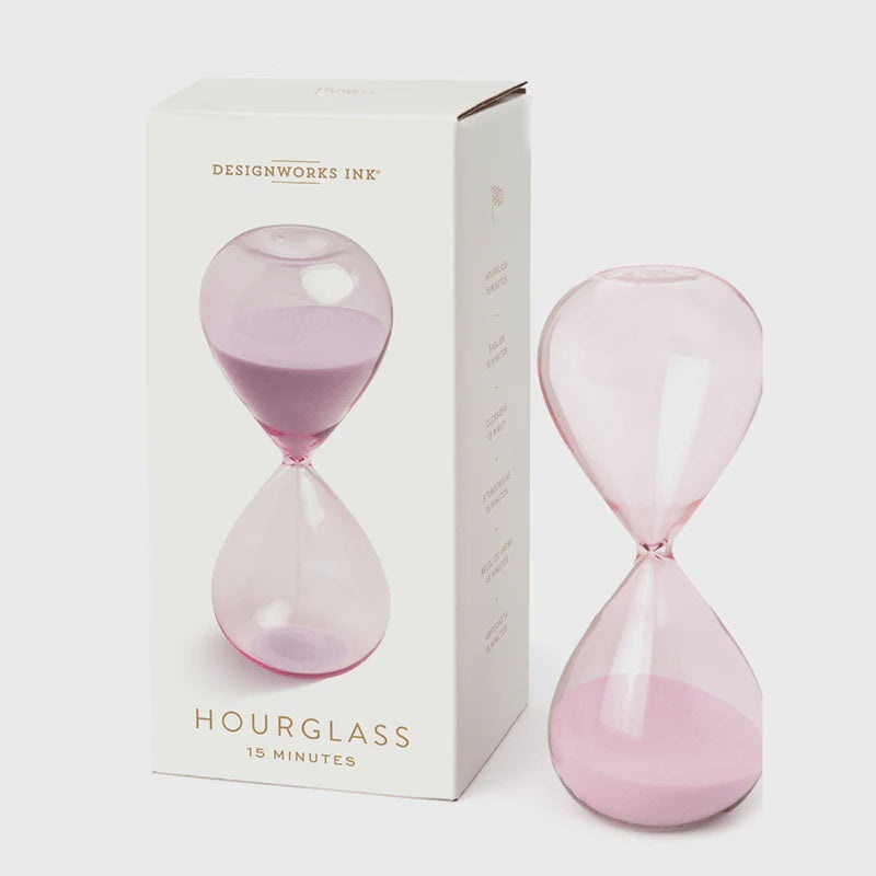 Hourglass, 15 min - Lilac