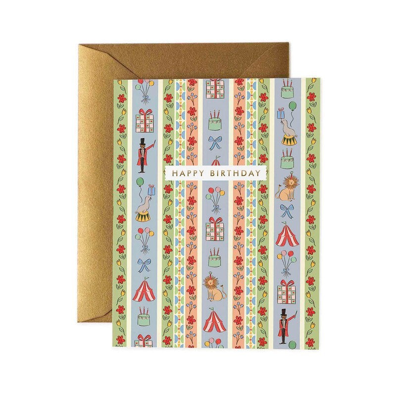 Rifle Paper Co - Single Card - Carnival Birthday
