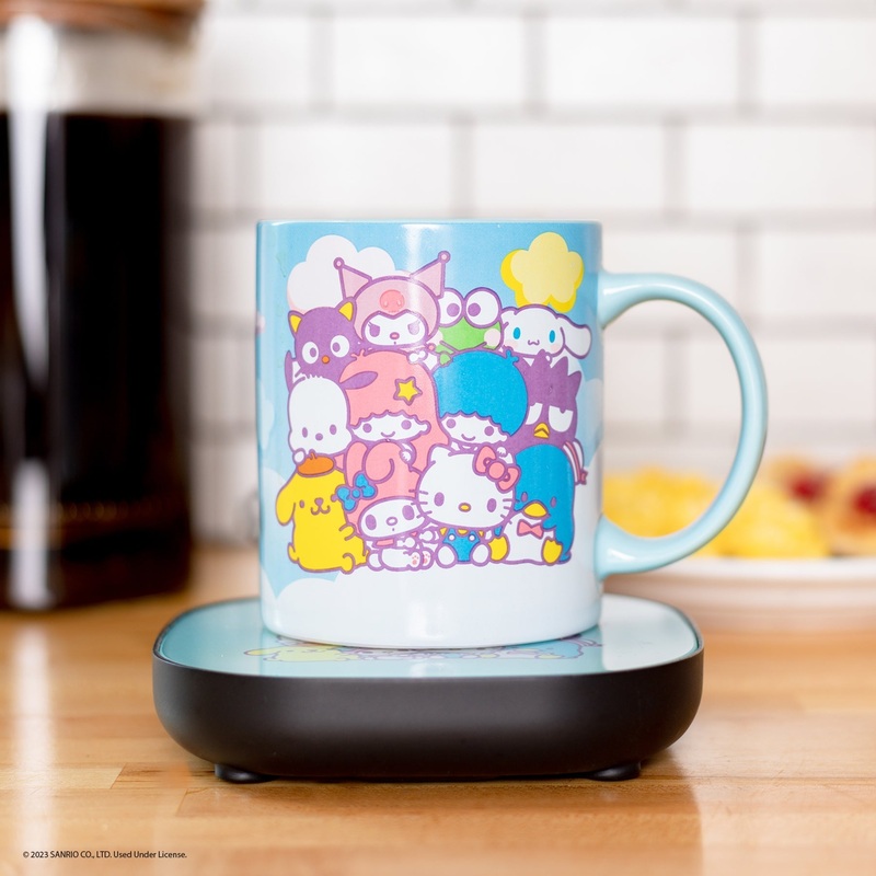 Hello Kitty and Friends Coffee Mug & Warmer Set