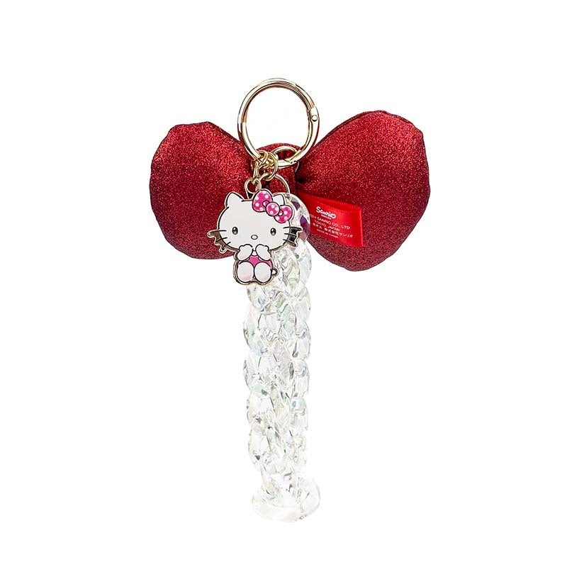 Hello Kitty 50th Anniv. Bag Charm (Metallic Bow Series)