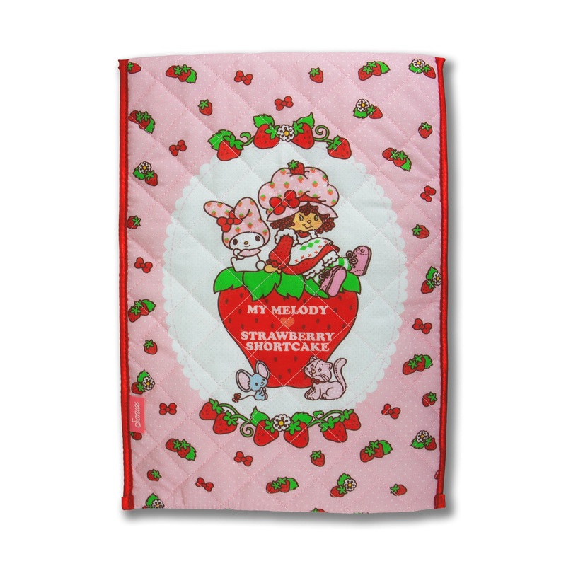 My Melody x Strawberry Shortcake Quilted Laptop Sleeve
