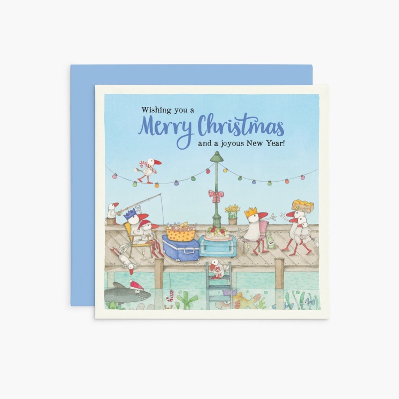 Affirmations - Twigseeds Christmas Card - Wishing you a merry Christmas -  K352