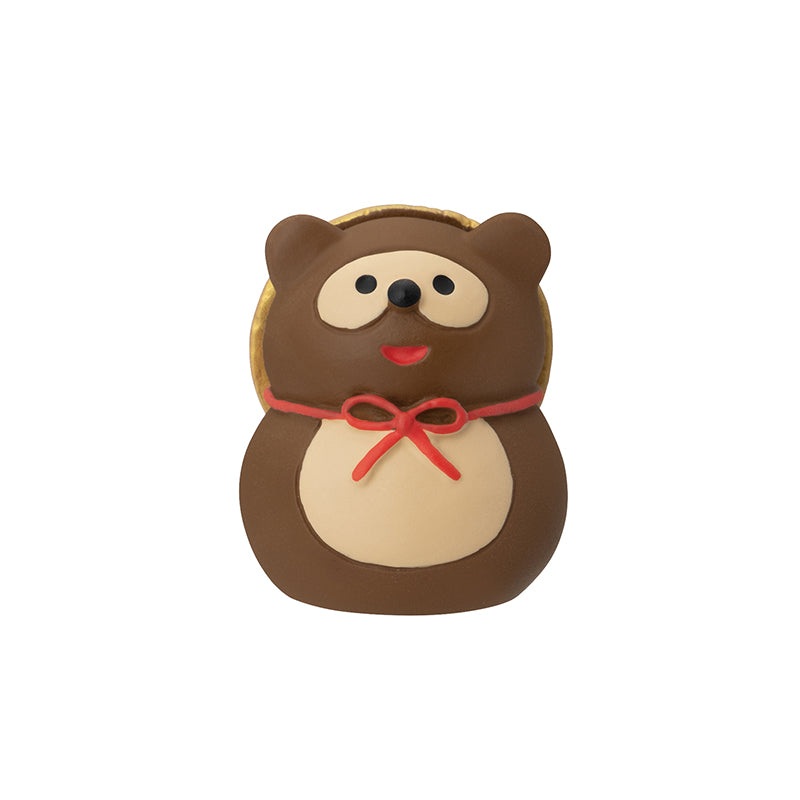 Decole Concombre - Mamefuku Mascot - Lucky Japanese Raccoon (Small)