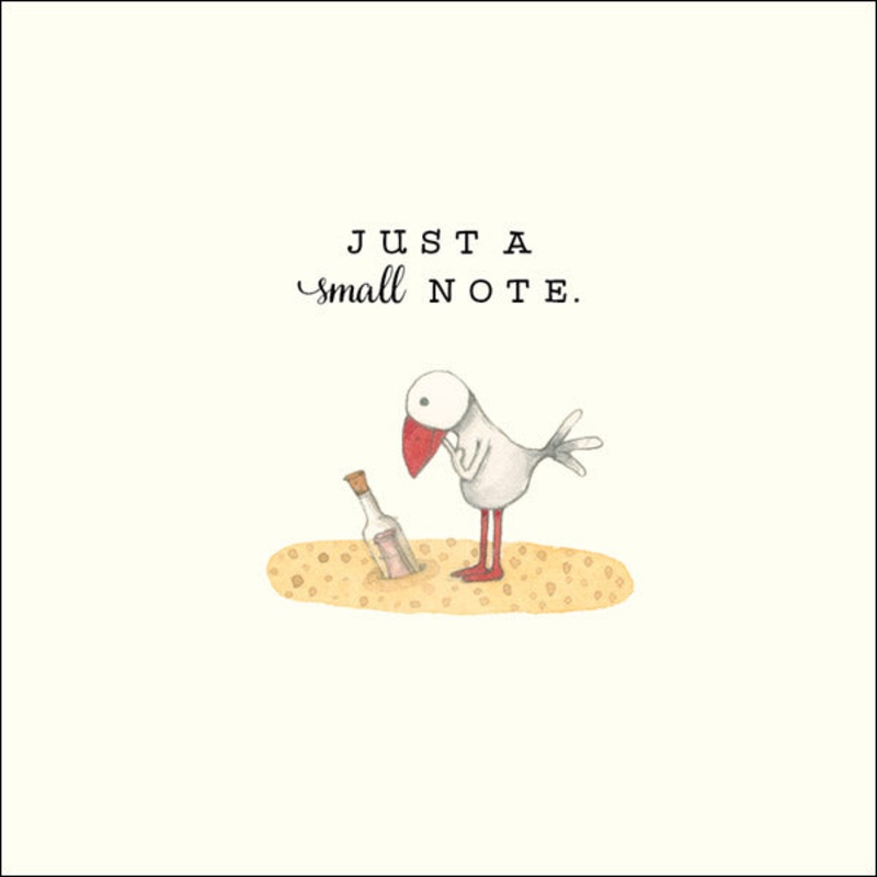Affirmations - Twigseeds Thinking of You Card - Just a Small Note - K161