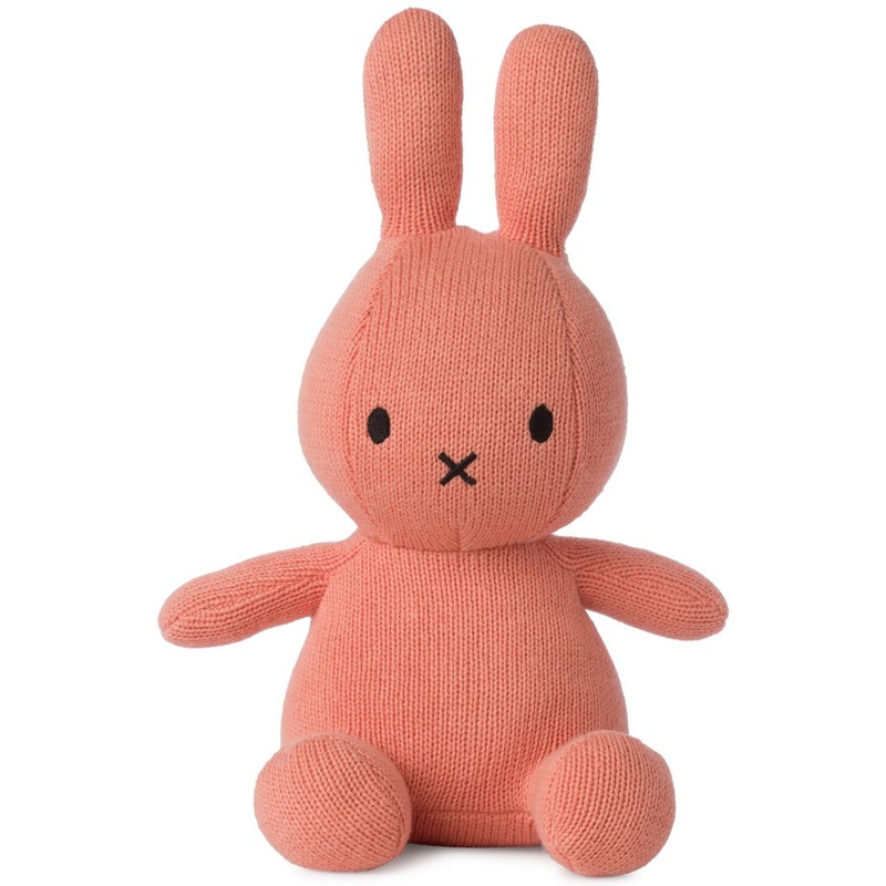 Miffy & Friends Miffy Organic Cotton Peachy Pink 23cm