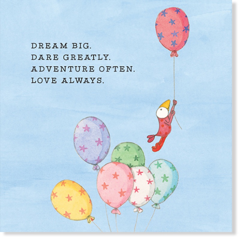 Affirmations - Twigseeds Birthday Card - Dream Big - K259