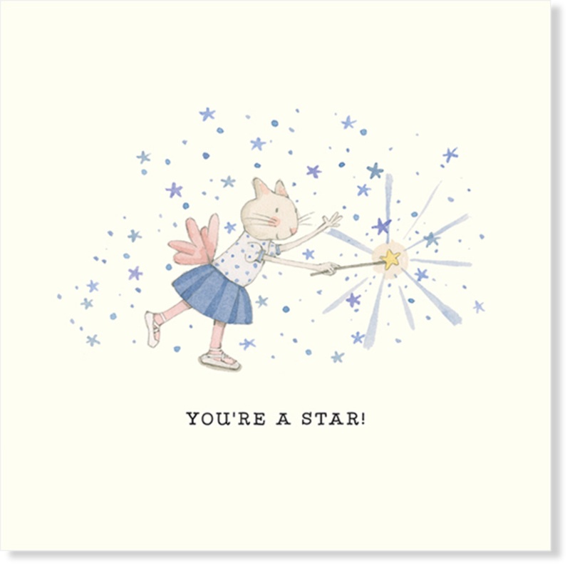 Affirmations - Twigseeds Congratulations Card - You're a Star - K266