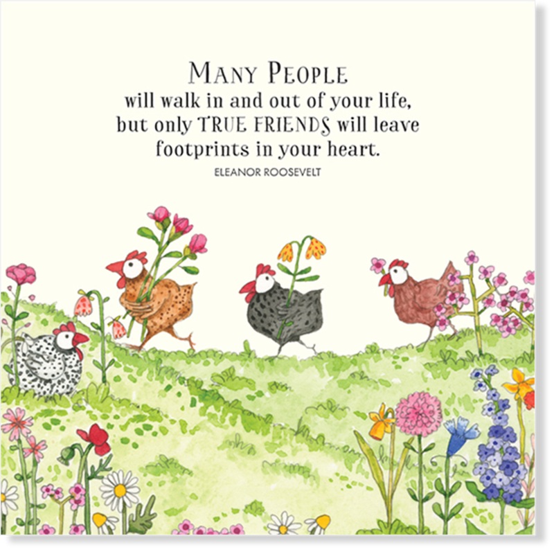Affirmations - Twigseeds Friendship Card - Many People - K132