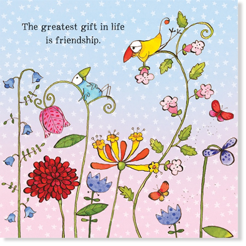 Affirmations - Twigseeds Friendship Card - The Greatest Gift of Life - K325