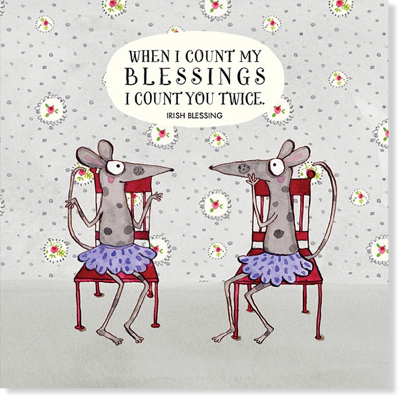 Affirmations - Twigseeds Friendship Card - When I Count - K027