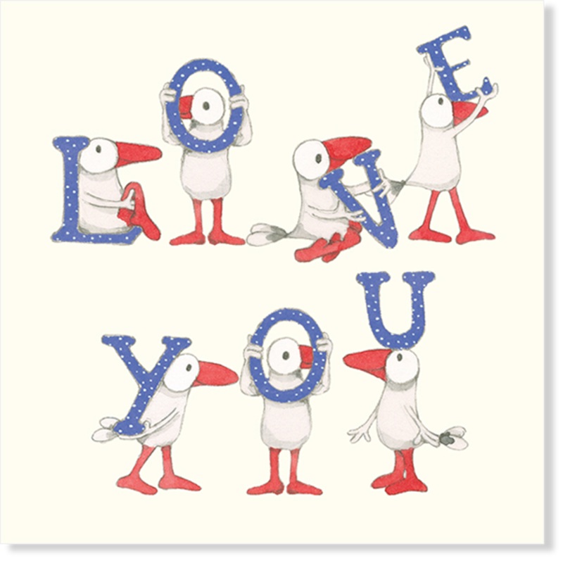 Affirmations - Twigseeds Love Card - Love You - K324