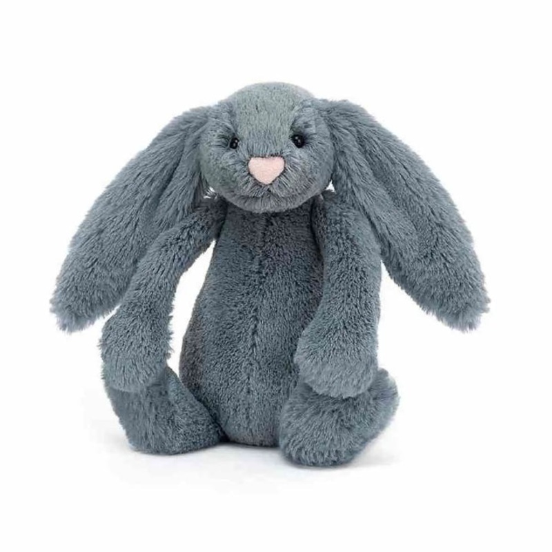 Jellycat Bashful Bunny Dusky Blue Little (Small) 18cm