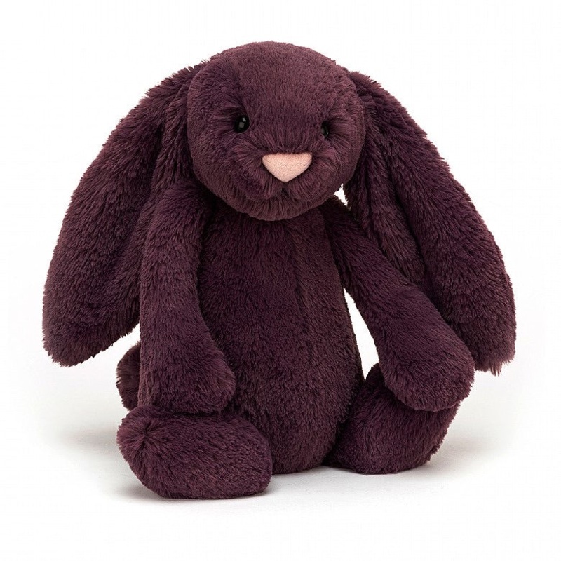 Jellycat Bashful Bunny Plum Original (Medium) 31cm