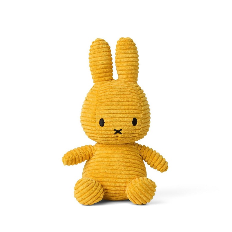 Miffy & Friends Miffy (ECO) Corduroy Yellow 23cm