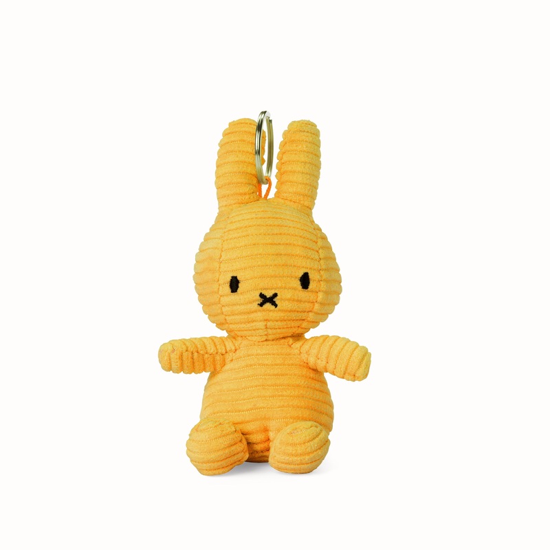 Miffy & Friends Miffy Keychain (ECO) Corduroy Yellow 10cm