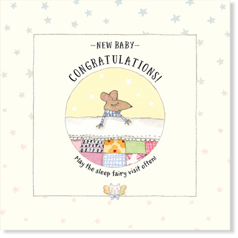 Affirmations - Twigseeds Baby Card - Sleep fairy - K290