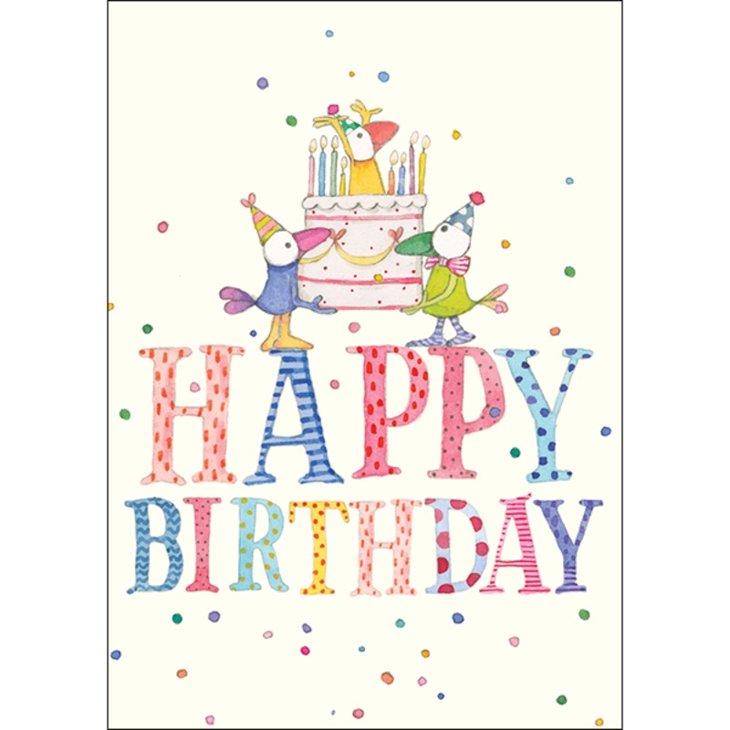 Affirmations - Twigseeds Birthday Mini Card - Happy Birthday - T362