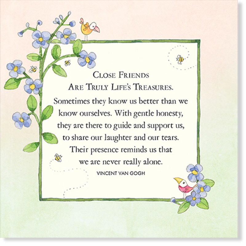 Affirmations - Twigseeds Friendship Card - Life's treasures - K288