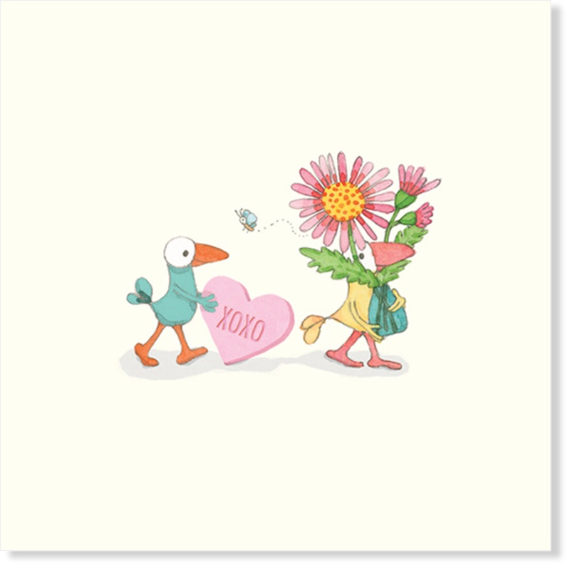 Affirmations - Twigseeds Love Card - XOXO - K270
