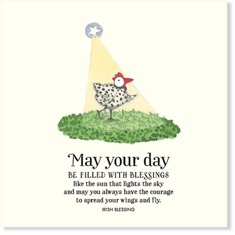 Affirmations - Twigseeds Thinking of You Card - May your day - K145