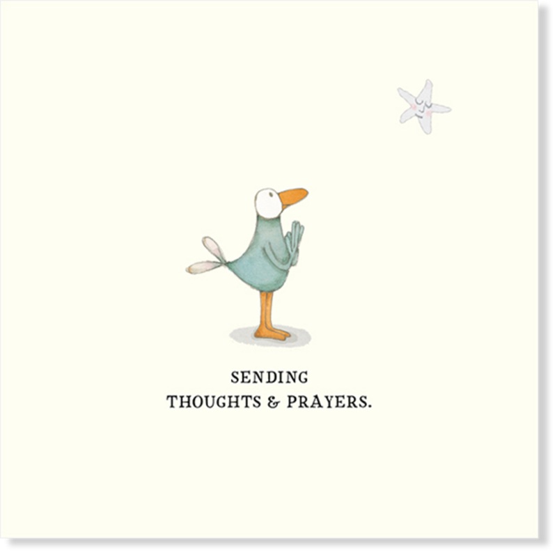 Affirmations - Twigseeds Thinking of You Card - Thoughts and prayers - K268