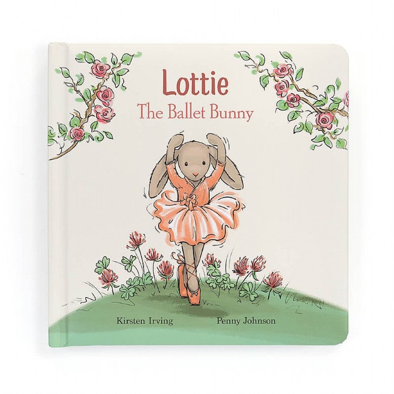 Jellycat Book Lottie The Ballet Bunny Book 19cm