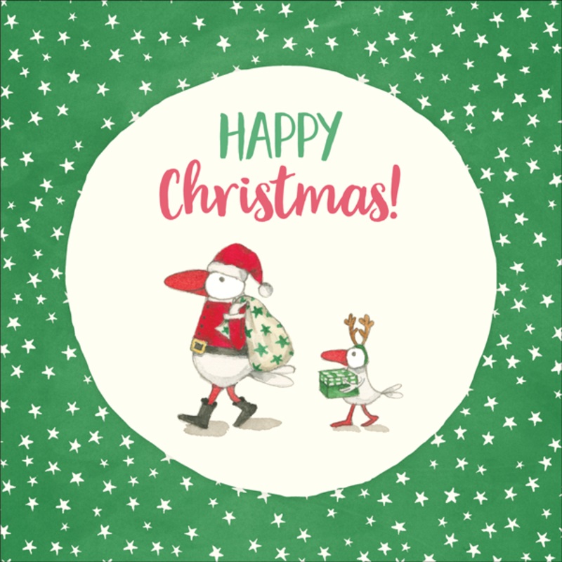 Affirmations - Twigseeds Christmas Card - Happy Christmas - K353
