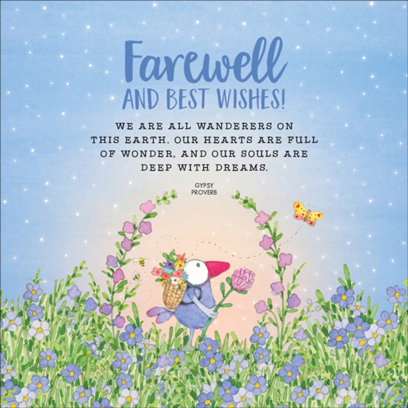 Affirmations - Twigseeds Farewell Card - Farewell and best wishes!  - K347