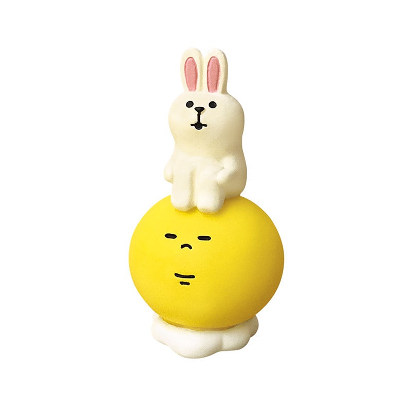 Decole Concombre Figurine - Moon Viewing Party - Rabbit Full Moon